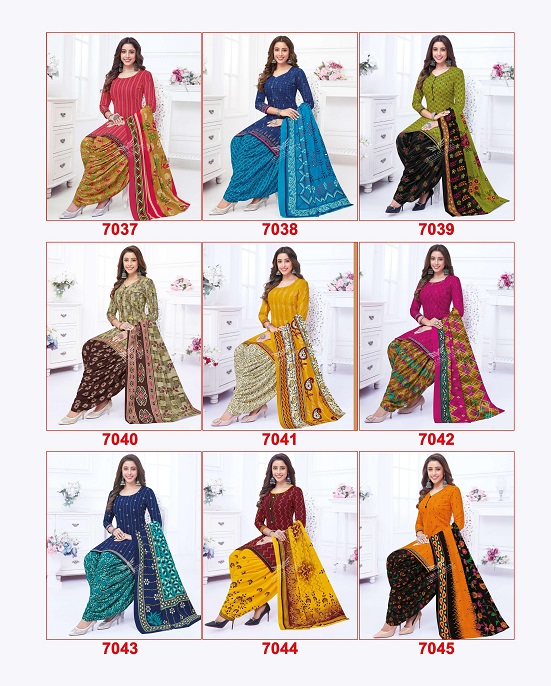 Vinayak Vastra Vijayta Cotton Designer Exclusive Patiyala Dress Material